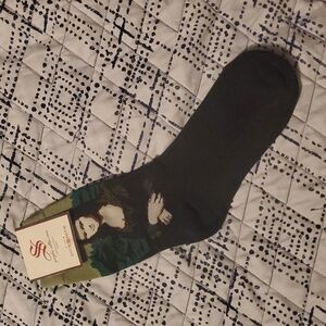 Mona Lisa Smile Painting Art History Socks